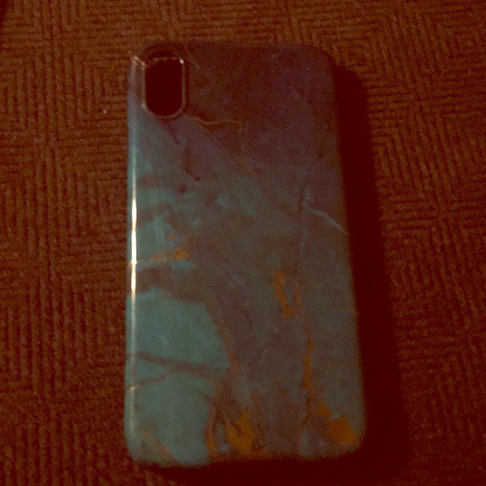 iPhone X marble phone case